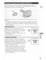 Preview for 35 page of Canon ES190 Instruction Manual