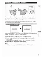 Preview for 39 page of Canon ES190 Instruction Manual