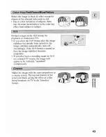 Preview for 45 page of Canon ES190 Instruction Manual