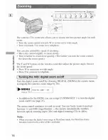 Preview for 14 page of Canon ES290 Instruction Manual