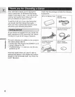 Preview for 6 page of Canon ES8400V Instruction Manual