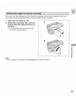 Preview for 21 page of Canon ES8400V Instruction Manual