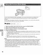 Preview for 46 page of Canon ES8400V Instruction Manual