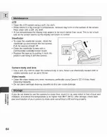 Preview for 64 page of Canon ES8400V Instruction Manual