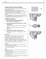 Preview for 10 page of Canon EX 2 Hi Instruction Manual