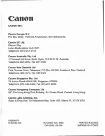 Preview for 72 page of Canon G 35 Hi Instruction Manual