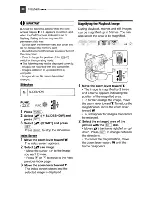 Preview for 30 page of Canon HV10 - Camcorder - 1080i Instruction Manual