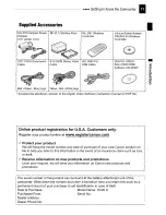 Preview for 11 page of Canon HV20 - VIXIA Camcorder - 1080i Instruction Manual