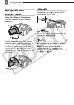 Preview for 20 page of Canon HV30E Instruction Manual