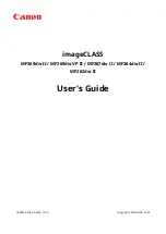 Canon imageCLASS MF264dw User Manual preview