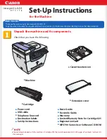 Canon imageCLASS MF5770 Facsimile Manual preview