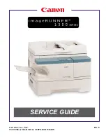 Canon imageRUNNER 1300 Series Service Manual preview