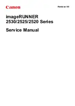 Preview for 1 page of Canon imageRUNNER 2525 Series Service Manual