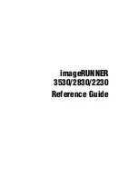 Preview for 3 page of Canon imageRUNNER 3530 Reference Manual