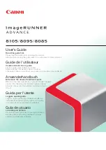 Canon imageRUNNER ADVANCE 8105 User Manual preview