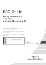 Preview for 3 page of Canon imageRUNNER ADVANCE C246iF III Faq Manual