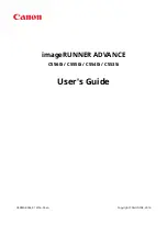 Preview for 1 page of Canon imagerunner advance C5535i User Manual
