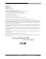 Preview for 3 page of Canon imageRUNNER C3170 series Service Manual