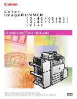 Canon imageRUNNER C3480 Sending And Facsimile Manual Sending And Facsimile Manual preview