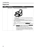 Preview for 76 page of Canon iP5000 - PIXMA Color Inkjet Printer Quick Start Manual