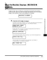 Preview for 220 page of Canon Laser Class 700 Series Facsimile Manual