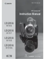 Canon LEGRIA HF R16 Instruction Manual preview