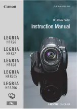 Canon LEGRIA HF R206 Instruction Manual preview