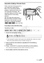 Preview for 73 page of Canon LEGRIA HF R306 Instruction Manual