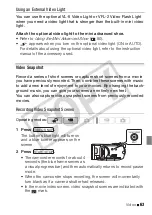 Preview for 63 page of Canon LEGRIA HF S11 Instruction Manual