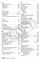 Preview for 186 page of Canon LEGRIA HF S11 Instruction Manual