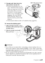 Preview for 21 page of Canon Legria HFM52 Instruction Manual