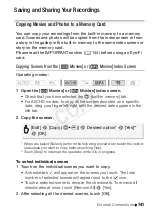 Preview for 141 page of Canon Legria HFM52 Instruction Manual