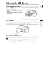 Preview for 21 page of Canon LU A 8S Instruction Manual