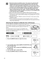 Preview for 26 page of Canon LU A 8S Instruction Manual