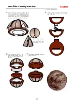 Preview for 2 page of Canon Lunar Globe Assembly Instructions