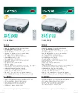 Preview for 4 page of Canon LV-7240 Brochure & Specs