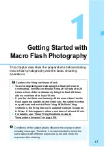 Preview for 17 page of Canon Macro Twin Light MT-26EX-RT Instruction Manual