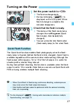 Preview for 27 page of Canon Macro Twin Light MT-26EX-RT Instruction Manual