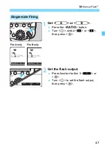 Preview for 47 page of Canon Macro Twin Light MT-26EX-RT Instruction Manual