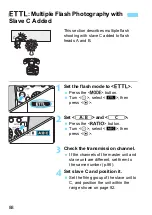 Preview for 88 page of Canon Macro Twin Light MT-26EX-RT Instruction Manual