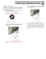 Preview for 27 page of Canon Multi Function Professional Puncher-B1 Operation & Instruction Manual