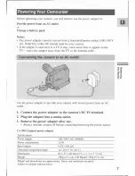 Preview for 7 page of Canon MV 10 Instruction Manual