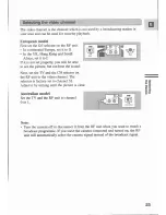 Preview for 23 page of Canon MV 10 Instruction Manual