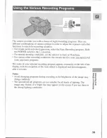 Preview for 39 page of Canon MV 10 Instruction Manual