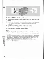 Preview for 28 page of Canon MV 100 Instruction Manual