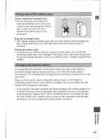 Preview for 61 page of Canon MV 100 Instruction Manual