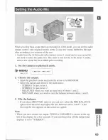 Preview for 63 page of Canon MV 100 Instruction Manual