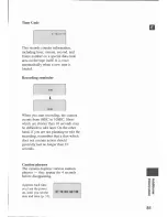 Preview for 81 page of Canon MV 100 Instruction Manual