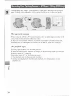 Preview for 78 page of Canon MV 20 i Instruction Manual