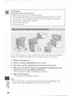 Preview for 86 page of Canon MV 20 i Instruction Manual